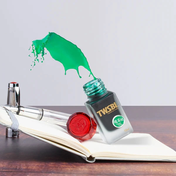 Twsbi 1791 Forest Green Ink 18Ml plastic boxed