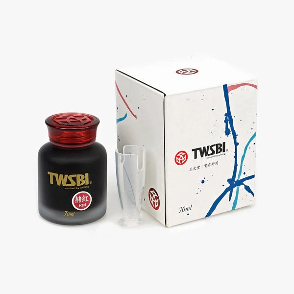 Twsbi 70Ml Ink, Red premium