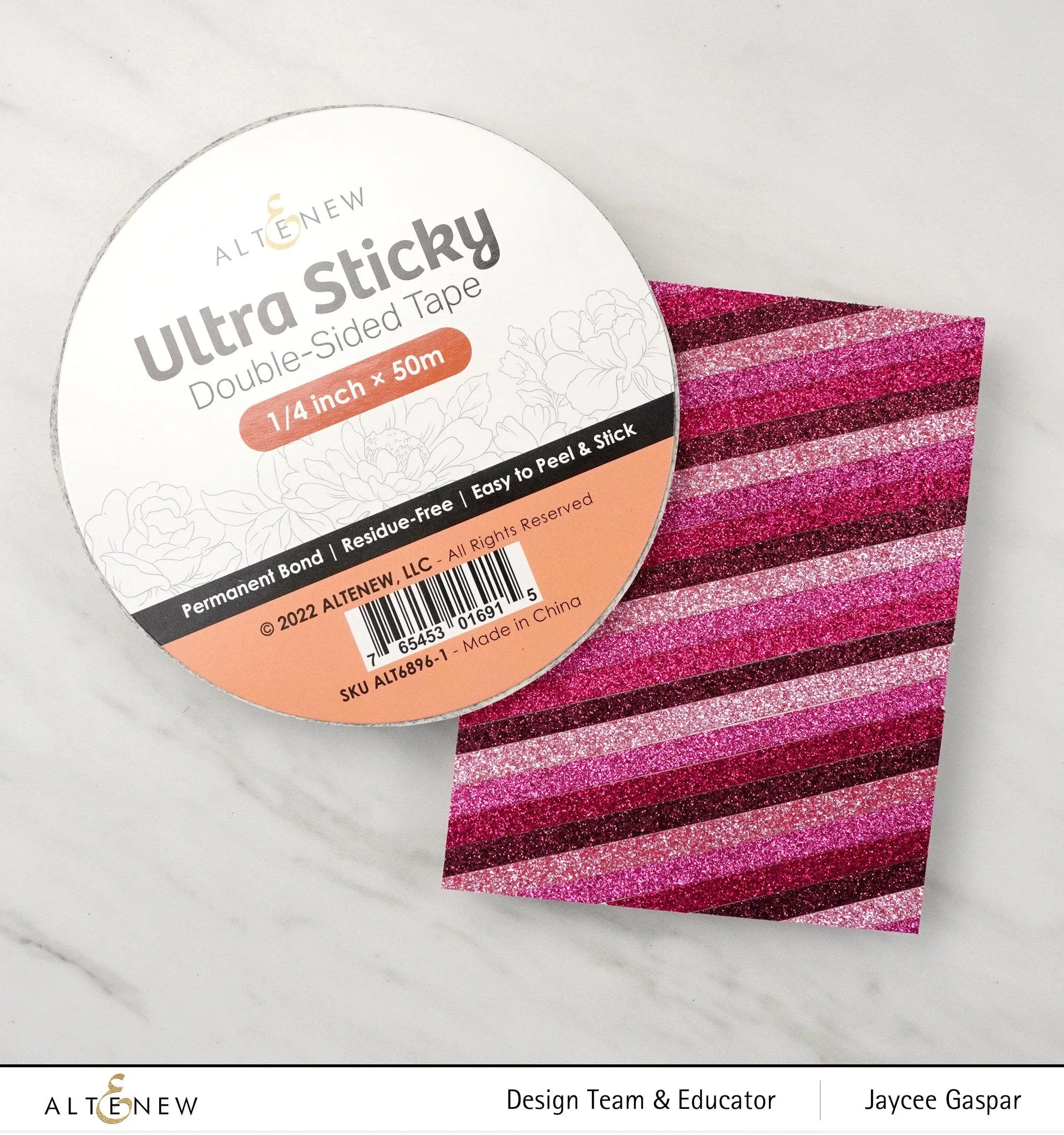 Ultra Sticky Double Sided Tape (1/4 Inch  50M) locking