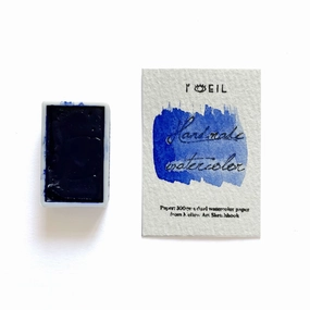 wholesale Ultramarine Blue Pb29 - Artist Grade Handmade Honey Based Watercolor Paint Full Pan 3.2Ml