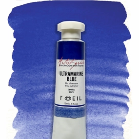 Ultramarine Blue Pb29 - Artist Grade Handmade Honey Based Watercolor Tube 15Ml single