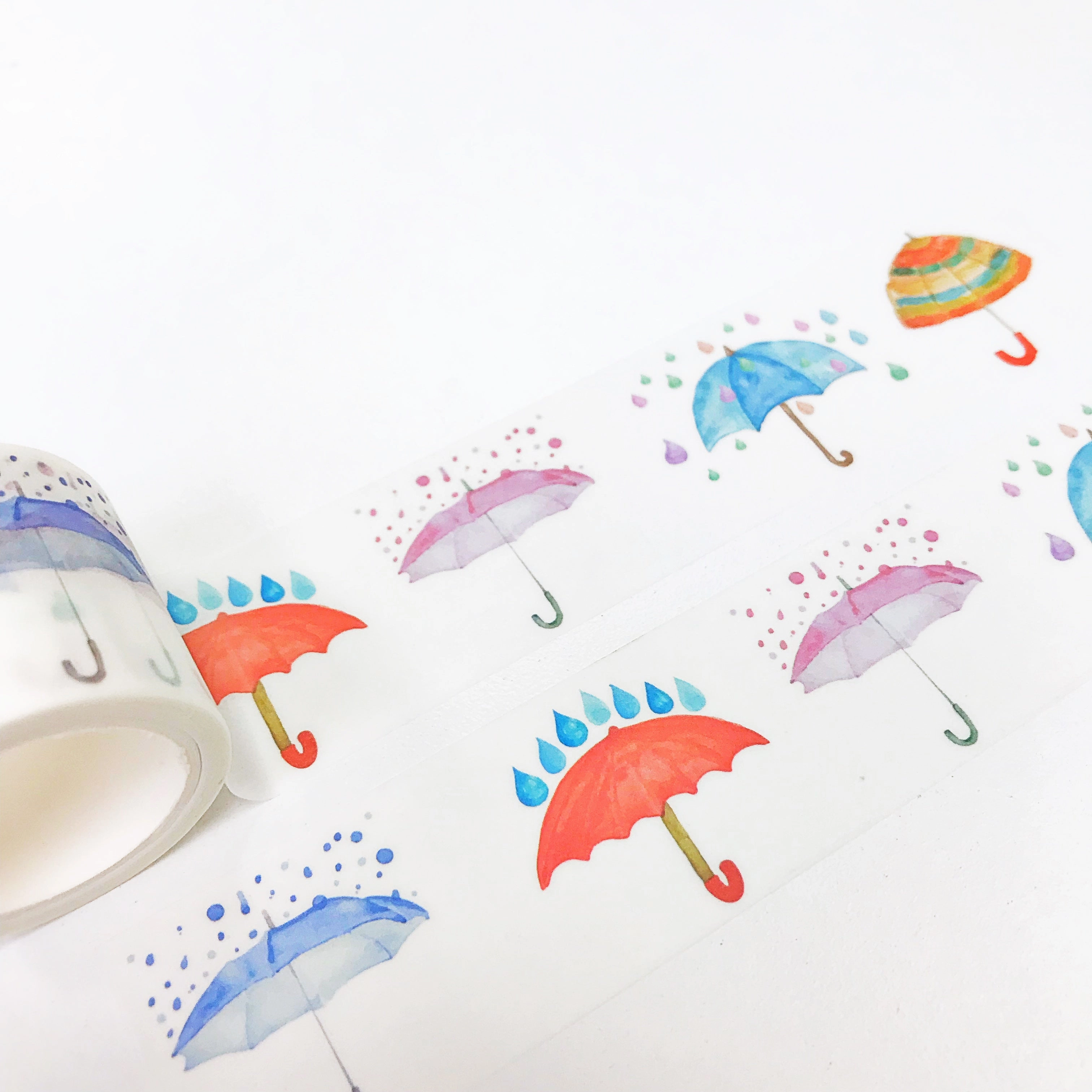 Umbrella Washi Tape manual stackable