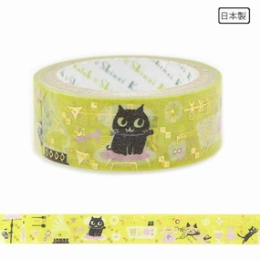 Uneven Cats Washi Tape Shinzi Katoh Design rubber