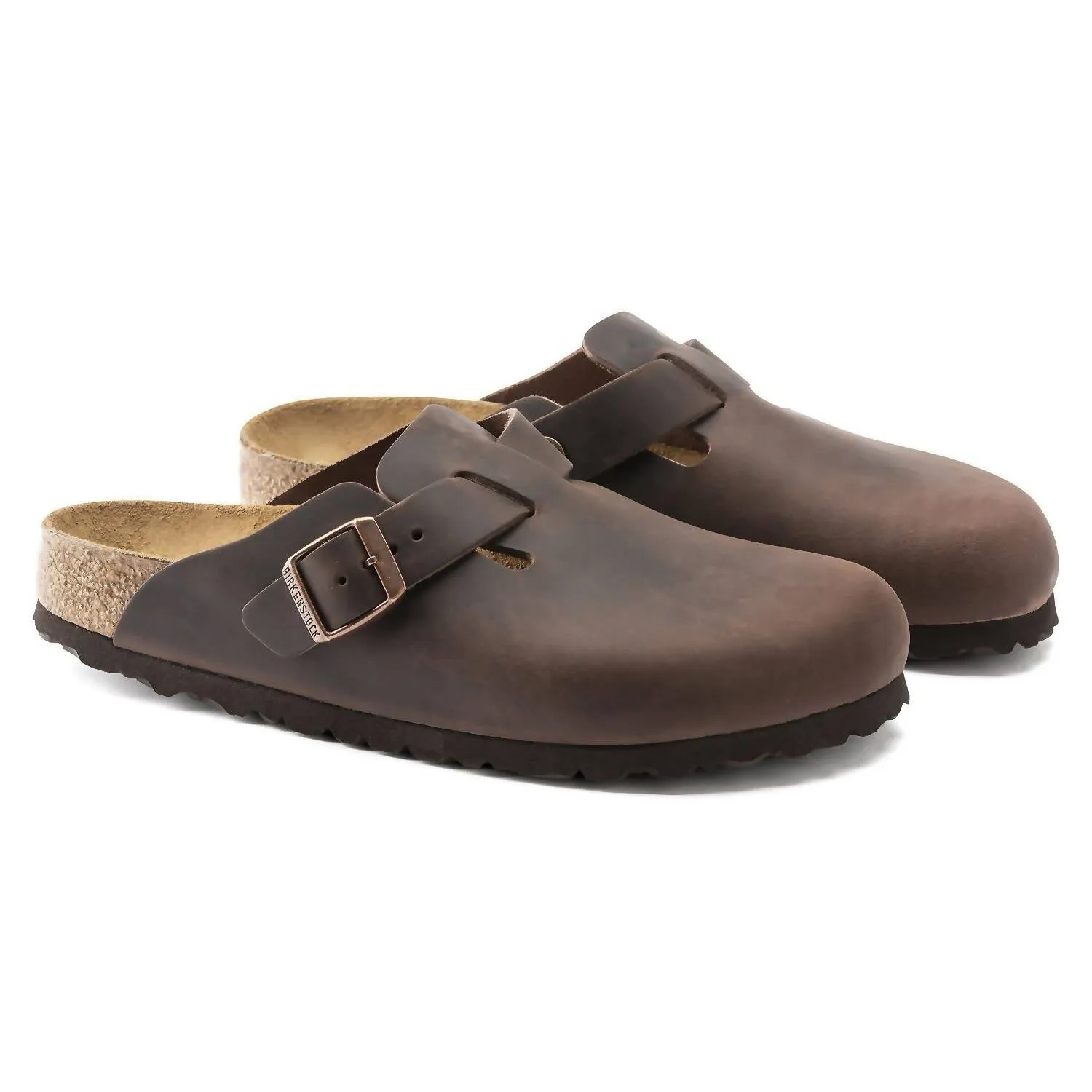 Unisex Boston Soft Footbed Sandal - Schmal in Habana Ölleder