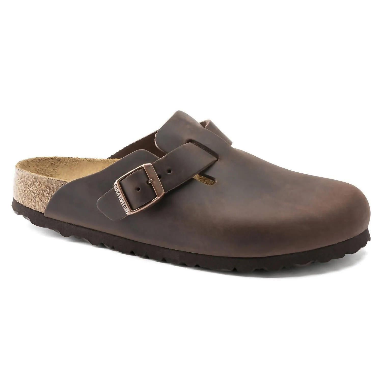 Unisex Boston Soft Footbed Sandal - Schmal in Habana Ölleder