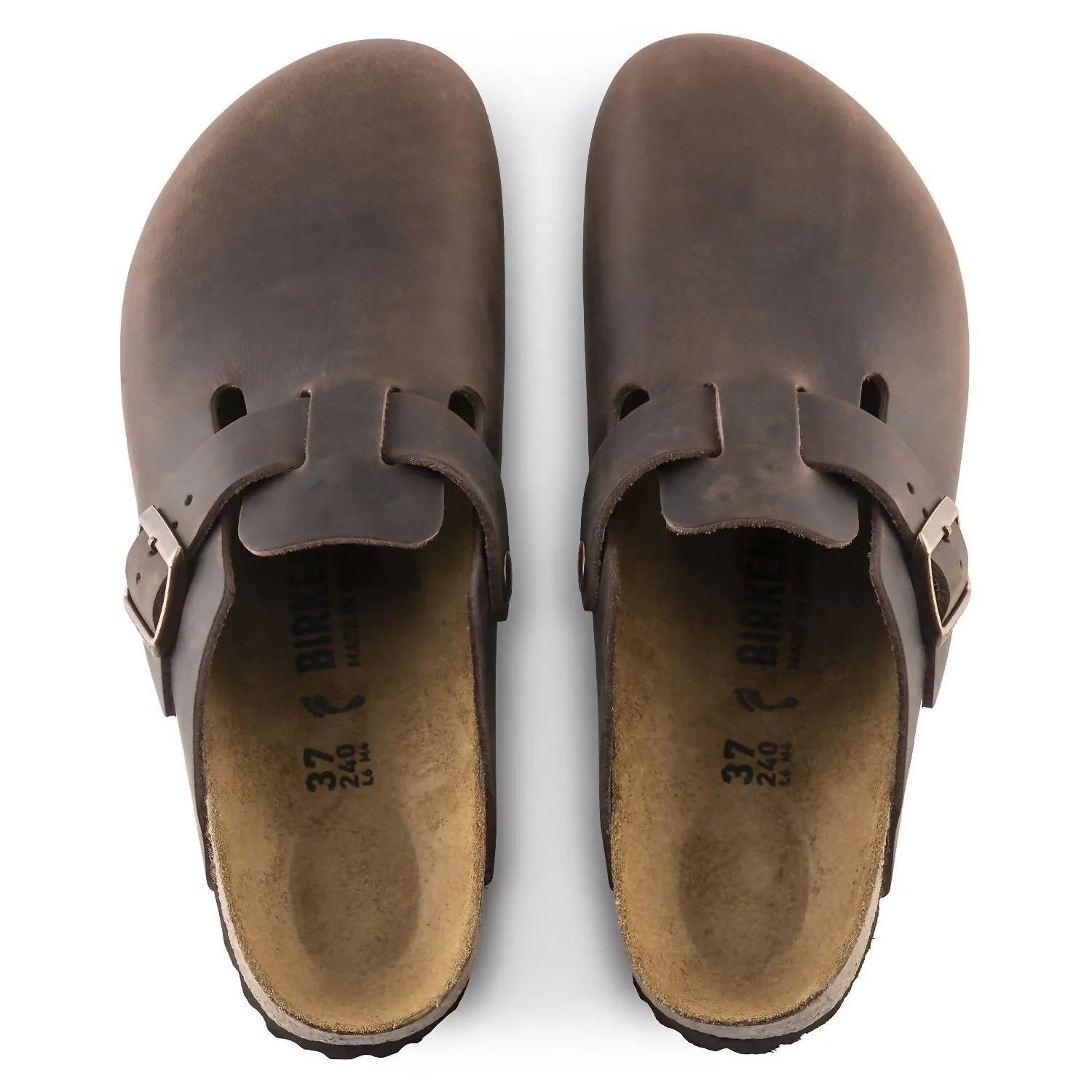 Unisex Boston Soft Footbed Sandal - Schmal in Habana Ölleder