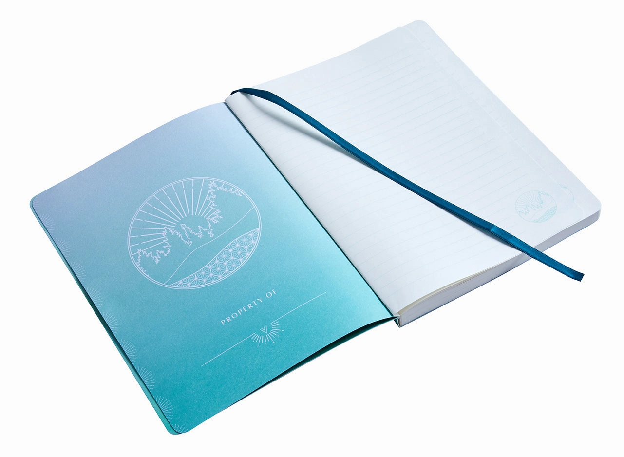 steel Unplug Softcover Notebook