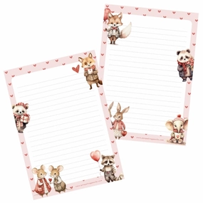 boxed Valentine'S Letter Pad