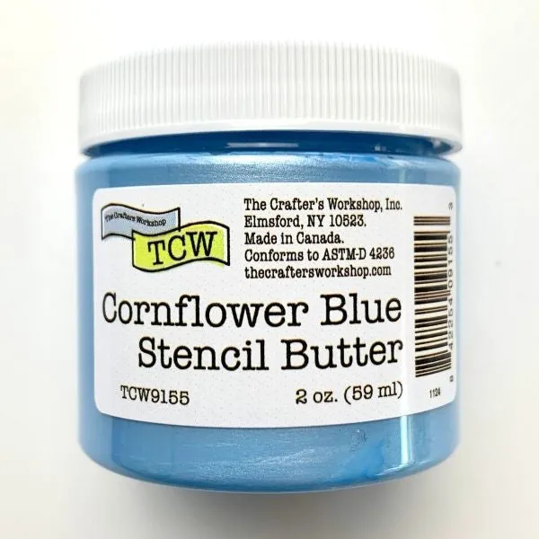expandable Stencil Butter - Cornflower Blue