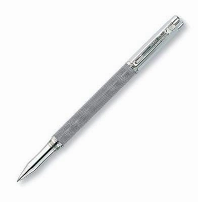 Caran D'Ache Varius Ivanhoe Silver Rollerball Pen compact