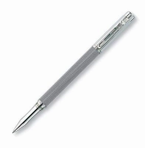 Caran D'Ache Varius Ivanhoe Silver Rollerball Pen compact