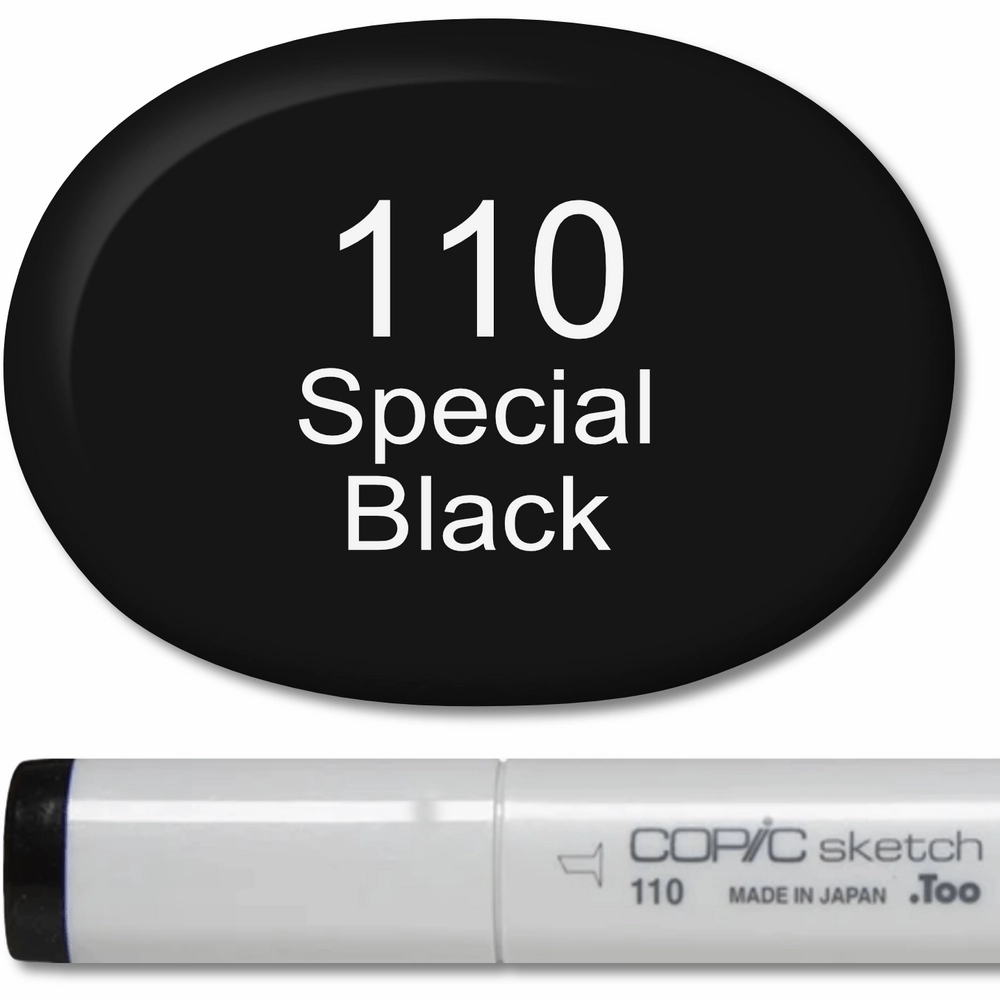 Copic Sketch Marker - 110 Special Black mini