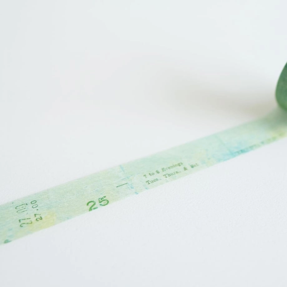 Midori No Oka Washi Tape budget locking