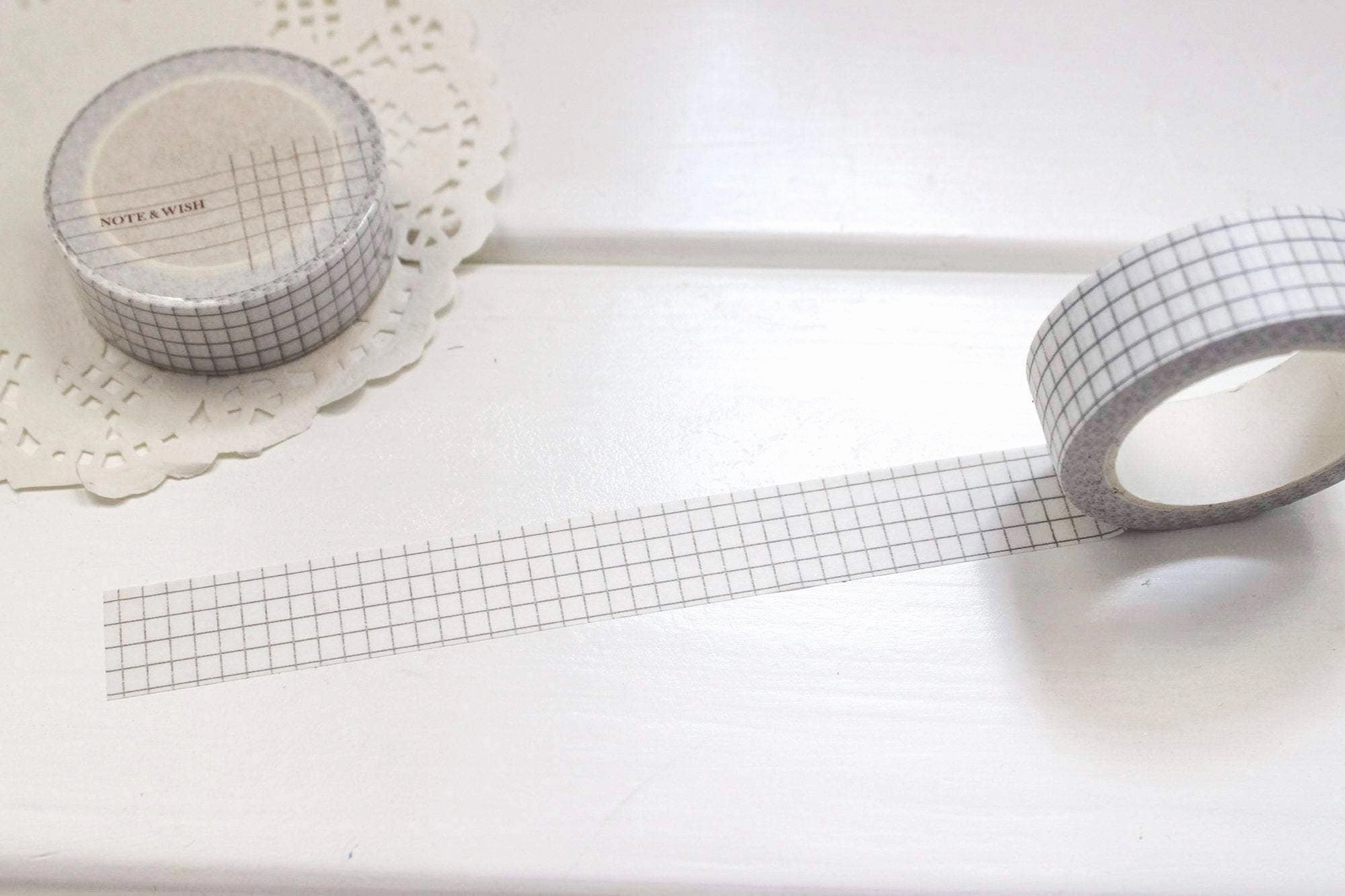 Moss Grid Washi Tape synthetic