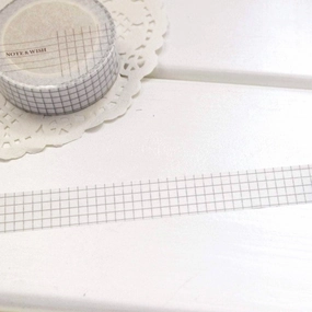 premium Moss Grid Washi Tape
