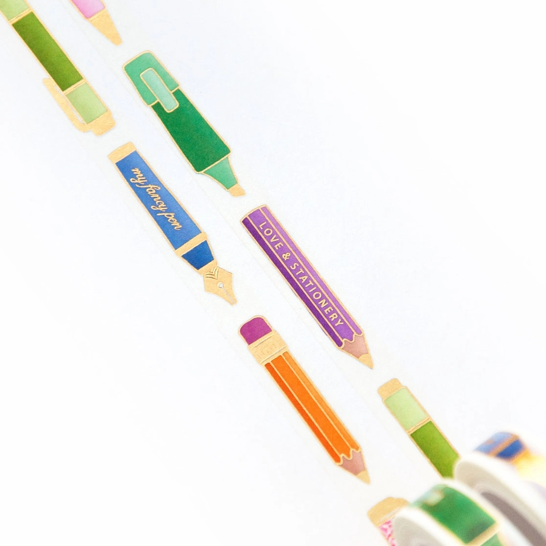 My Pen Collection Washi Tape springloaded sealed