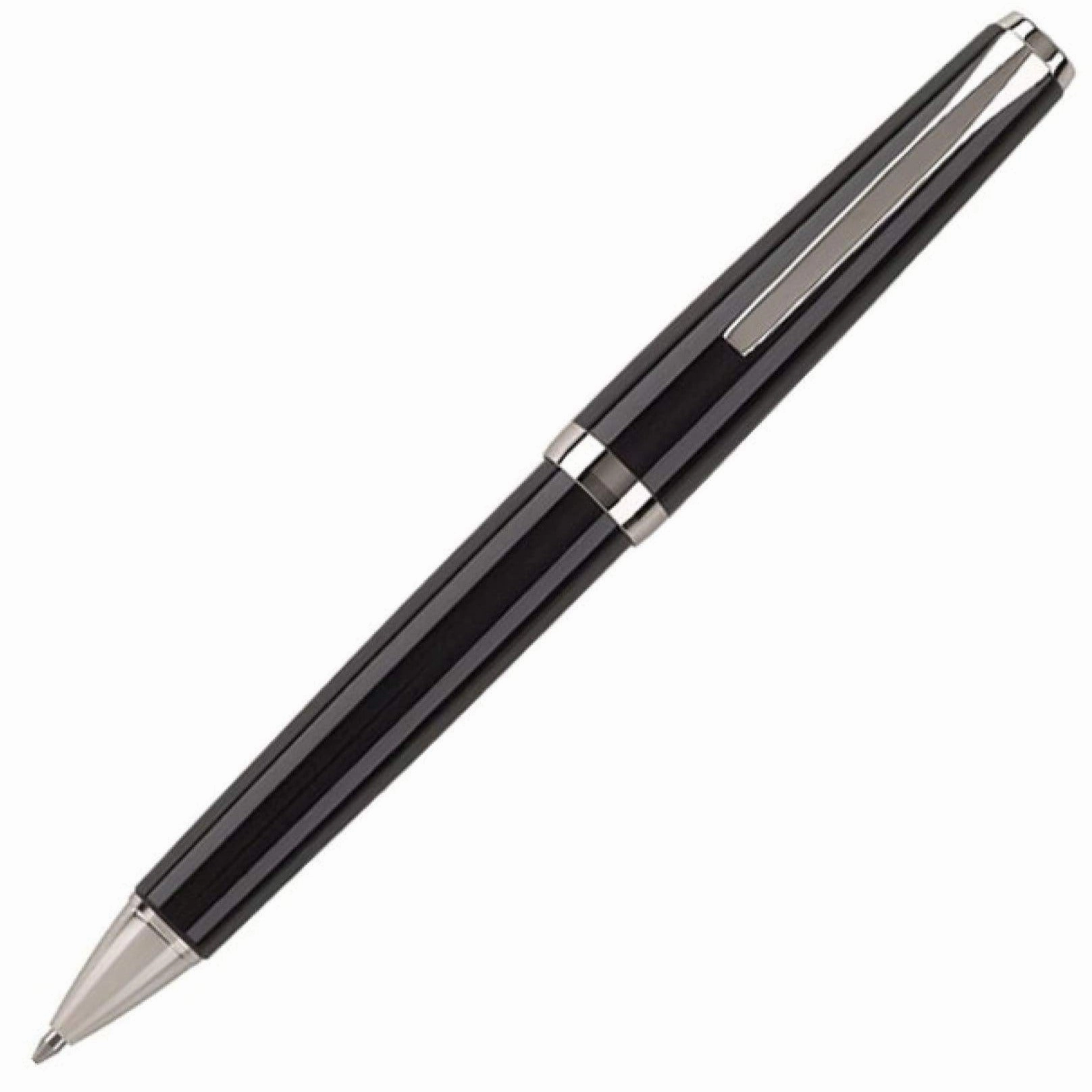 wooden sleek Pilot Metal Falcon Black Ballpoint Pen
