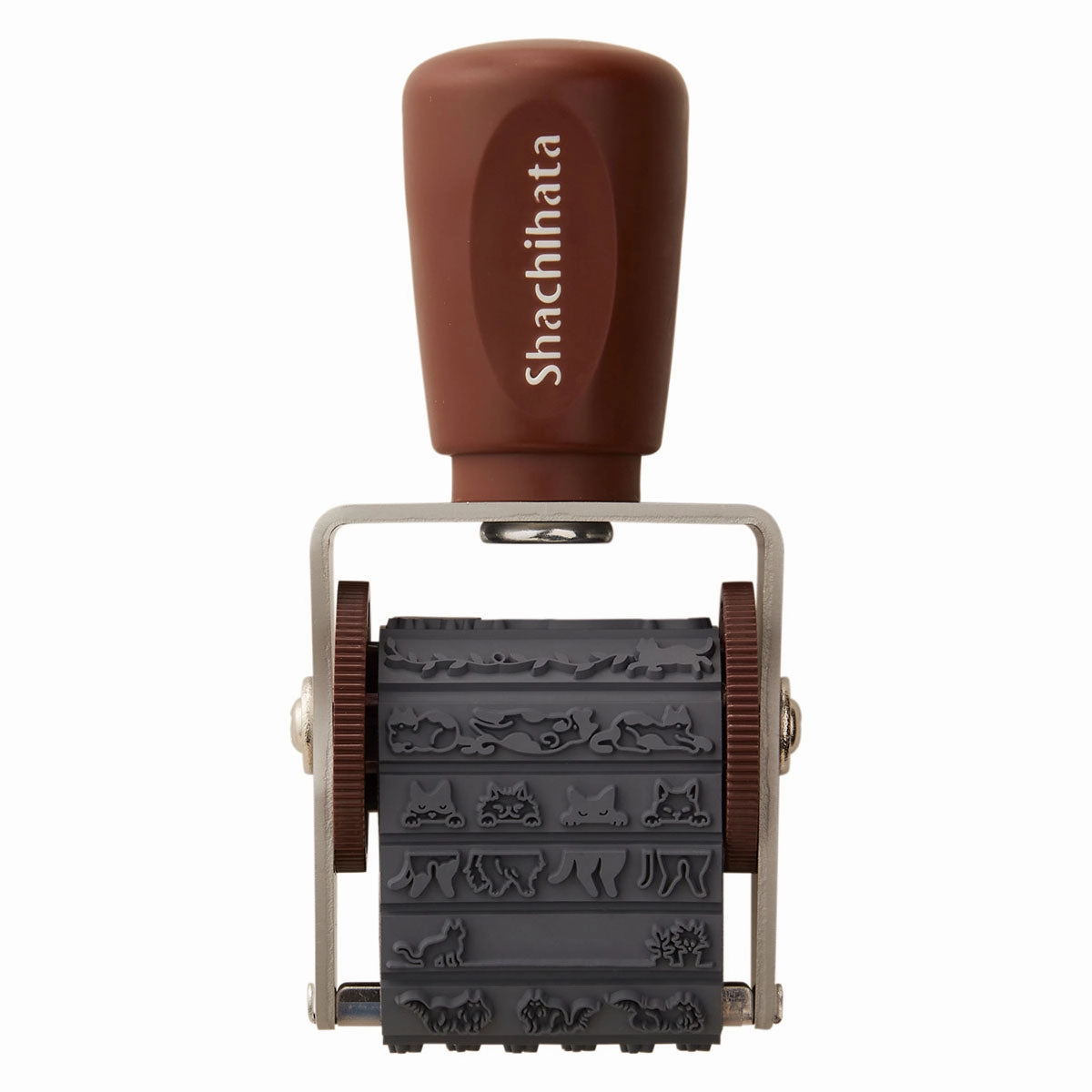collapsible soft Shachihata Rotating Stamp Cats