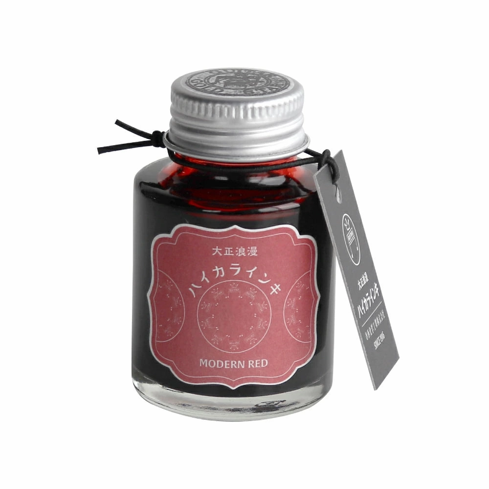 Teranishi Guitar Taisho Roman Haikara Ink - Modern Red - 40Ml original
