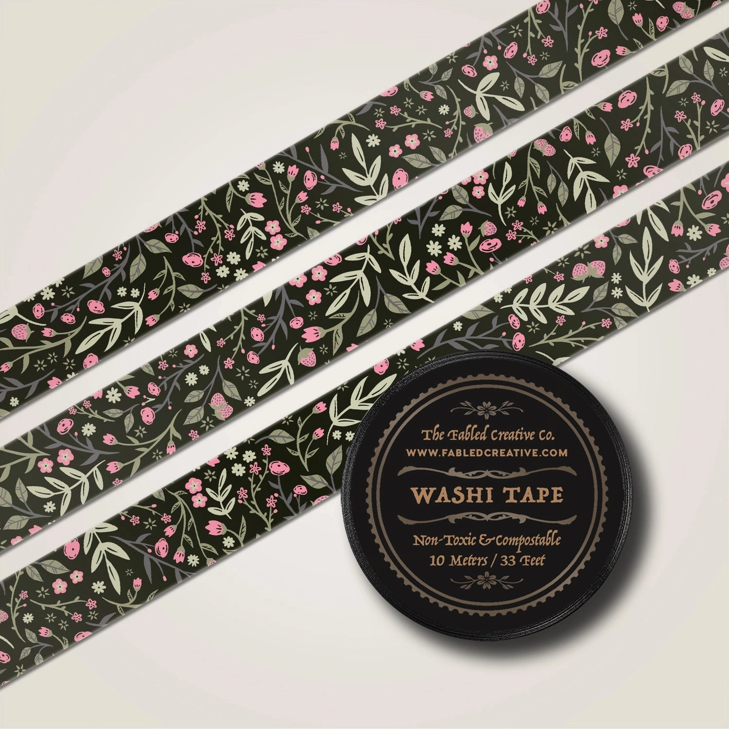 Valentines Garden Floral Washi Tape professional