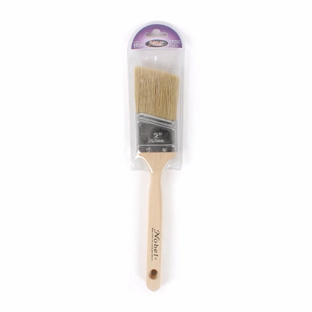 refillable heatproof White Bristle Anglular Paintbrush