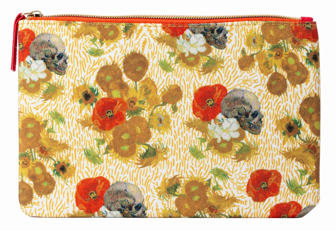 Van Gogh Skulls And Flowers Notebook Collection And Pouch Set washable reliable