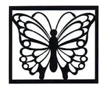Scrap Fx Card Silhouettes - Butterflies sleek compact