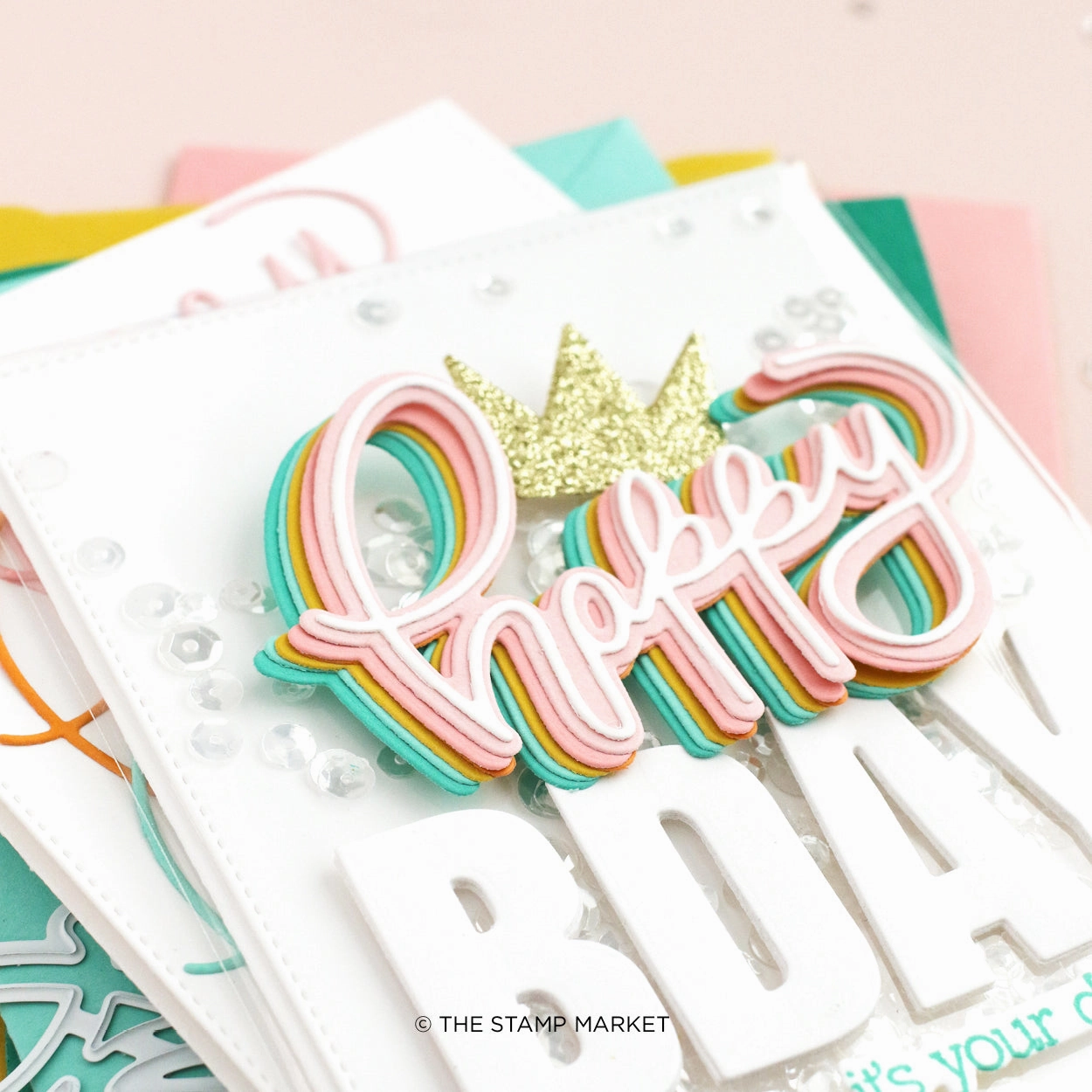 Birthday Queen Stamp rugged alloy