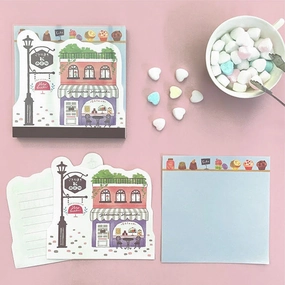 Cake Shop Patisserie Memo Pad (80 Sheets) Mind Wave Kotorimachi Shopping Street musthave