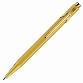 Caran D'Ache 849 Goldbar Ballpoint Pen warm linen