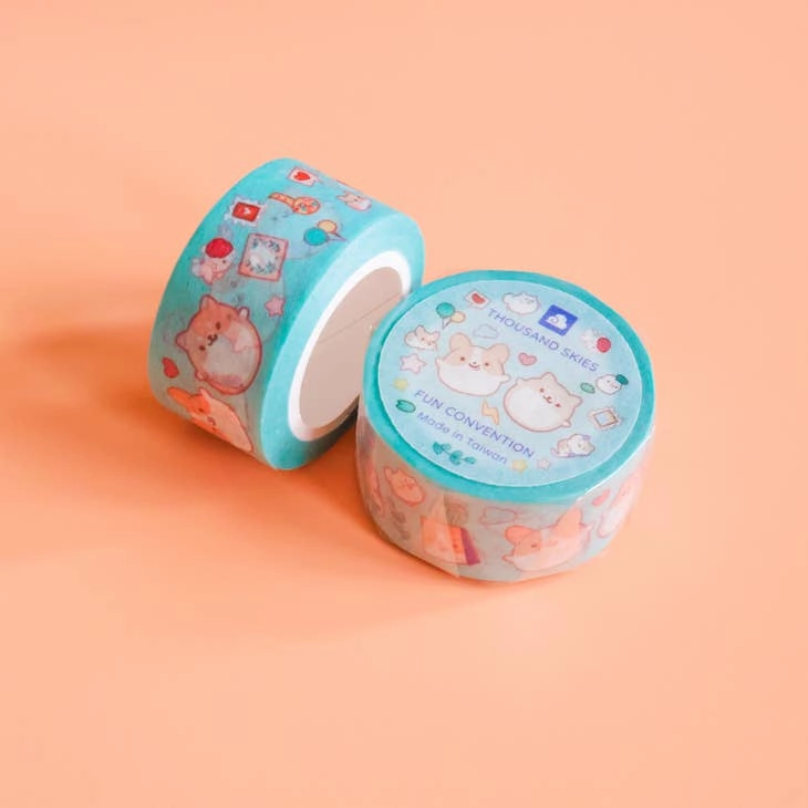 leather Fun Convention Washi Tape