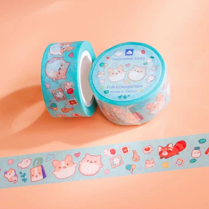 Fun Convention Washi Tape bright
