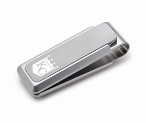 elegant M-Clip Kansas City Royals Natural Solid Slide Money Clip