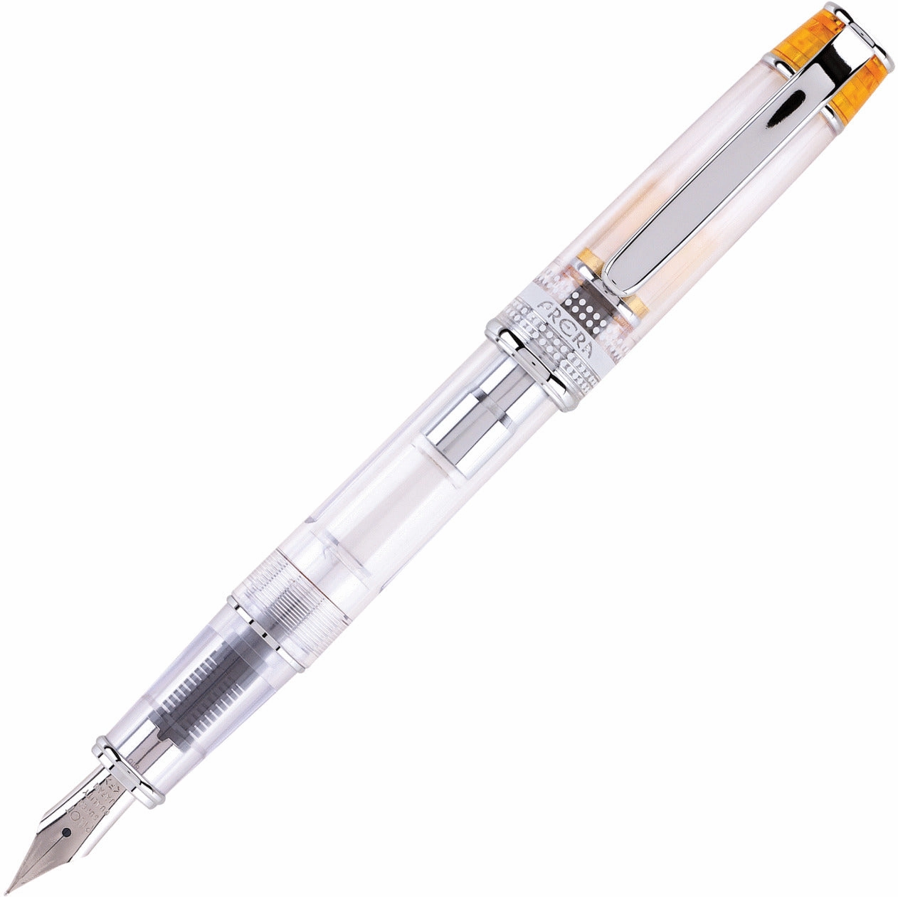Pilot Prera Orange Fountain Pen vegan antislip
