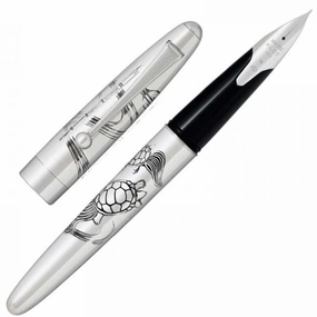 multipack slim Pilot Sterling Turtles Fountain Pen