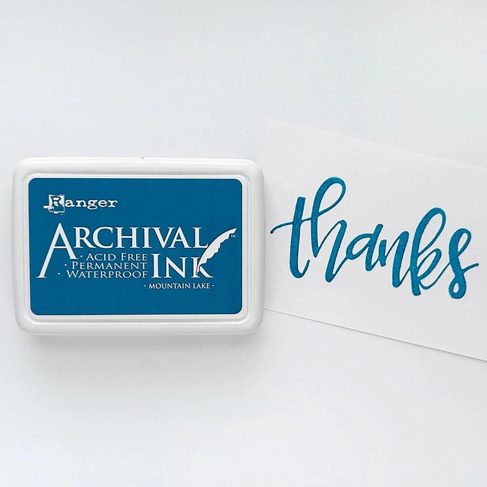 special Vermillion Ranger Archival Ink Pad - Mountain Lake