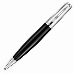 Versace Cosmos Black/Steel Ballpoint Pen linen