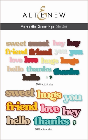 Versatile Greetings Die Set round
