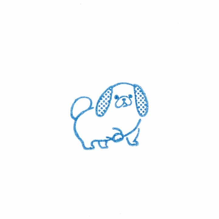 sealed bestselling Kori Jirushi Crystal Clarity Stamp- Pekinese