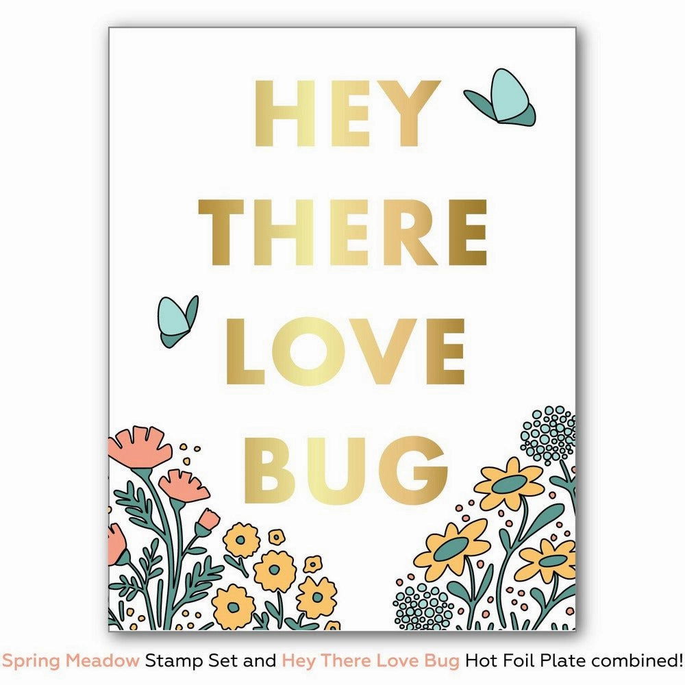 wide Spring Meadow - 5X6 Stamp Set - Retiring