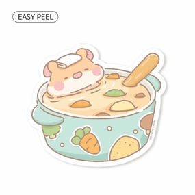 Studio Enon Souper Relaxing Day Sticker luxury