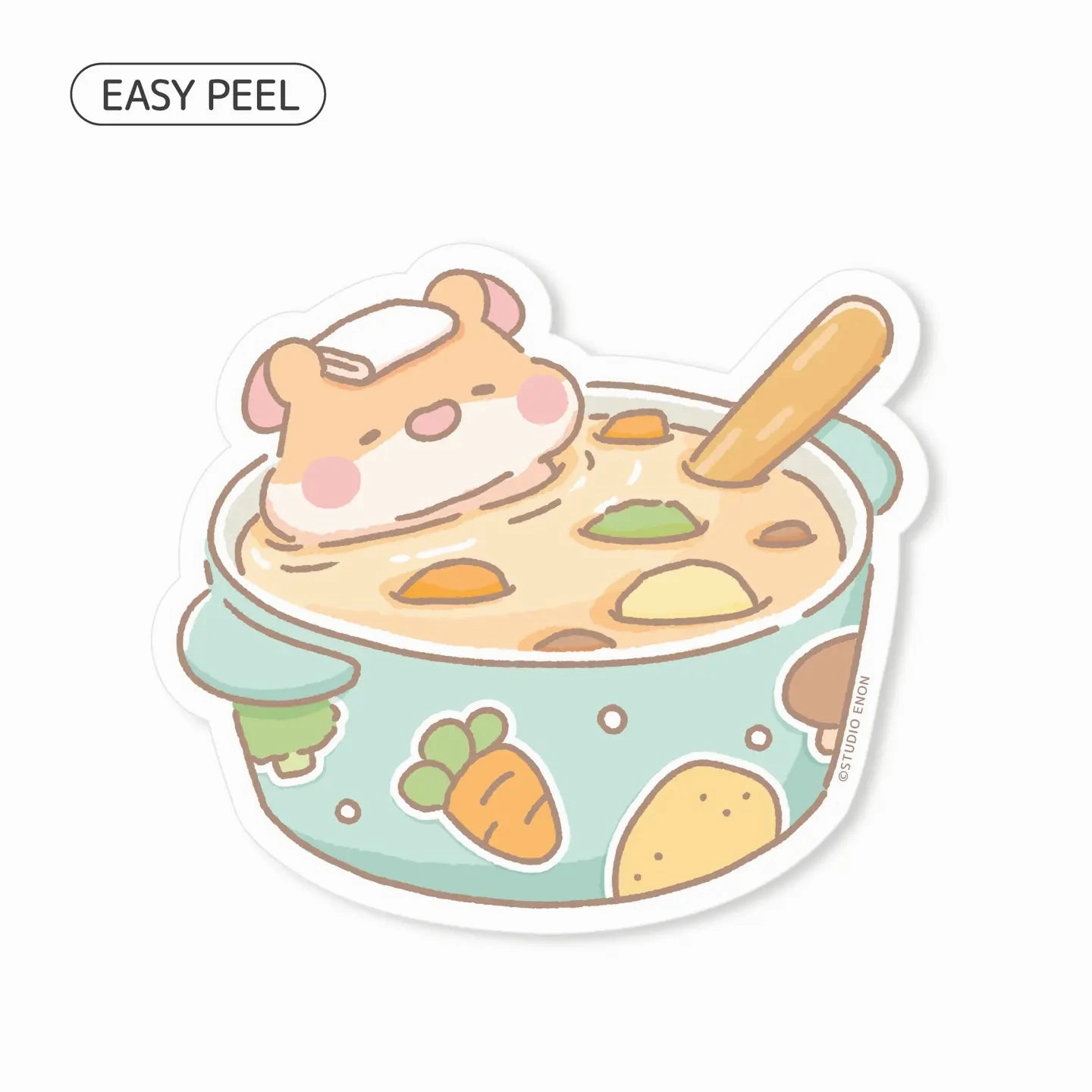 Studio Enon Souper Relaxing Day Sticker luxury