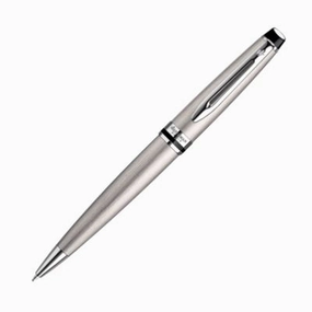 Waterman Expert Stainless Steel Ballpoint Pen wooden