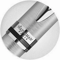 Waterman Expert Stainless Steel Ballpoint Pen wide rubber