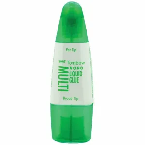 steel earthy Tombow Mono Multi Liquid Glue, Double-Ended