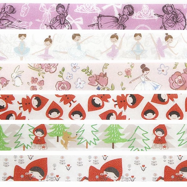 Ballet Step Turn 2 Washi Tape ? Shinzi Katoh Design cool