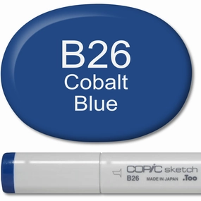 multipurpose Copic Sketch Marker - B26 Cobalt Blue