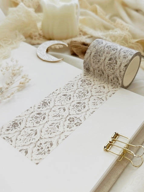 Vintage Floral Wallpaper Washi Tape 50Mm versatile