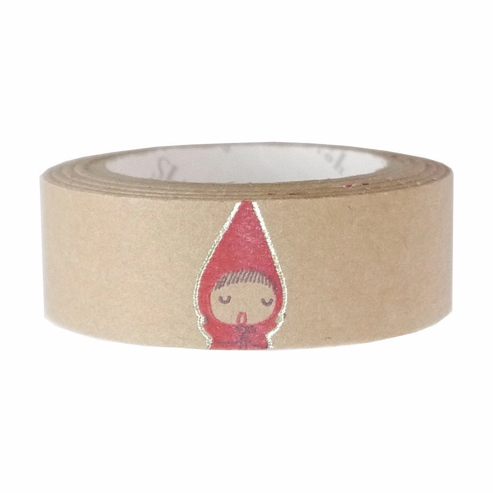 special bright Little Red Reiding Hood Washi Tape