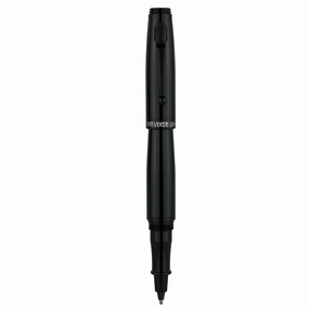 Monteverde Invincia Color Fusion Stealth Black Rollerball Pen glass matte